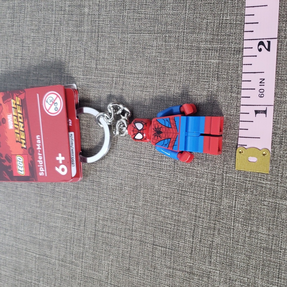 LEGO Marvel Super Heroes Spider-Man Keychain - SZ OS - Picture 3 of 4